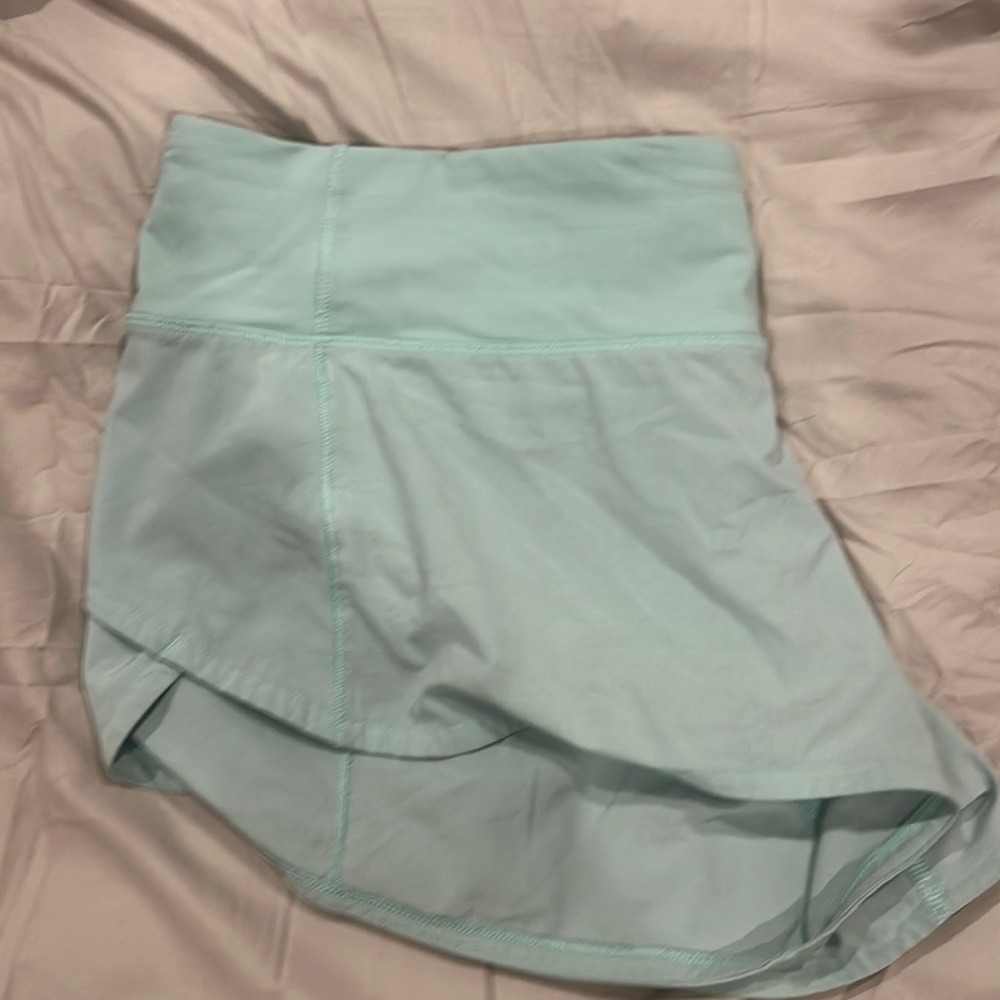 Baby blue Lululemon shorts
